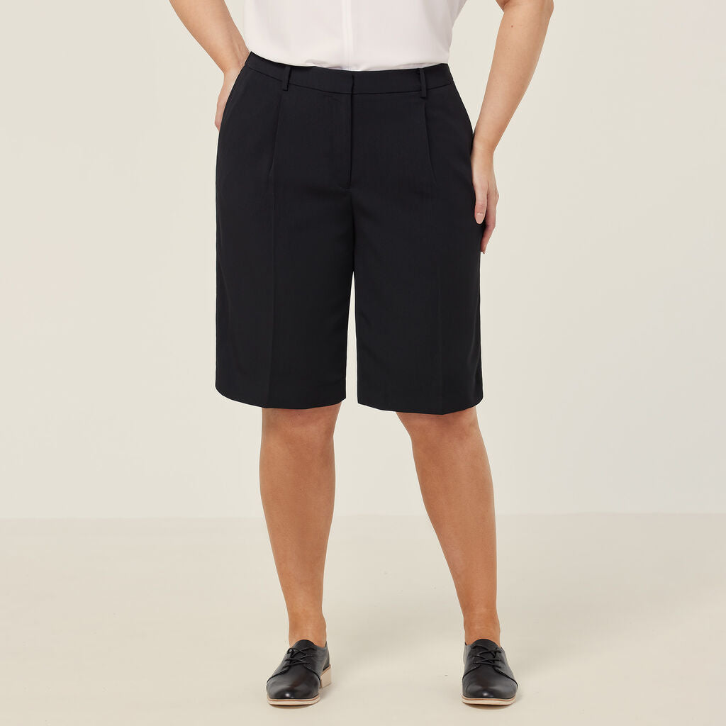 Crepe Stretch Relaxed Short CAT3YE – Aceit