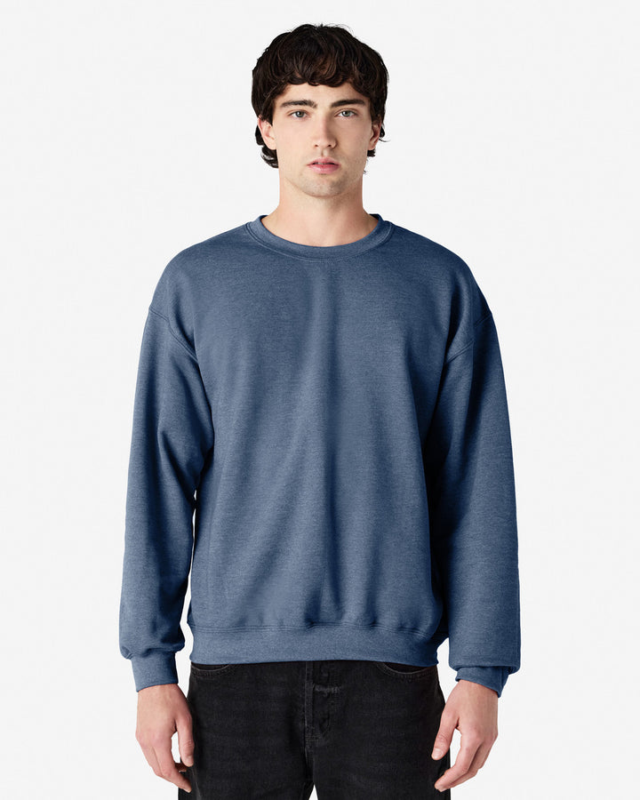 Adult Heavy Blend Crew Neck Hoodie - 18000 (11 Colours)