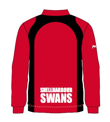Shellharbour Swans Junior AFL Spray Jacket 1005