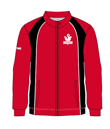 Shellharbour Swans Junior AFL Spray Jacket 1005