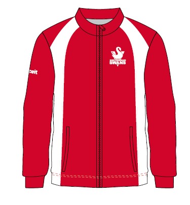 Shellharbour Swans Junior AFL Spray Jacket 1005