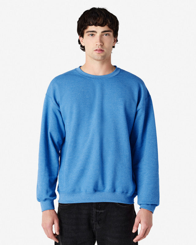 Adult Heavy Blend Crew Neck Hoodie - 18000 (11 Colours)