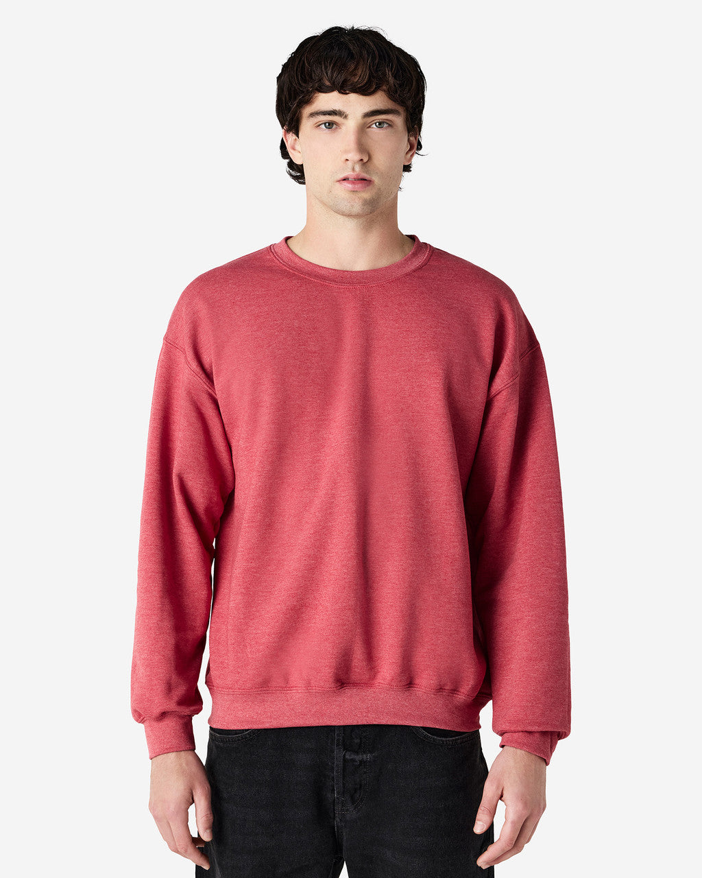 Adult Heavy Blend Crew Neck Hoodie - 18000 (11 Colours)