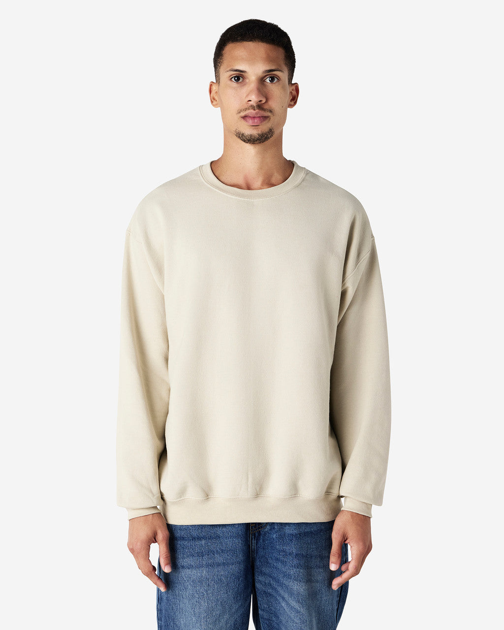 Adult Heavy Blend Crew Neck Hoodie - 18000 (9 Colours)