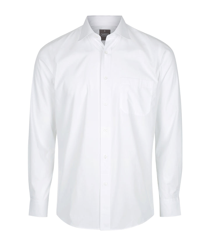 Men's Premium Poplin Long Sleeve Shirt - 1272L (4 colours)