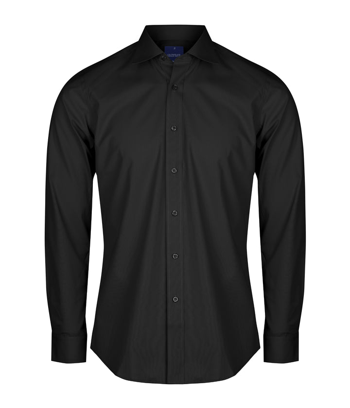 Men's Premium Poplin Long Sleeve Shirt - 1520L