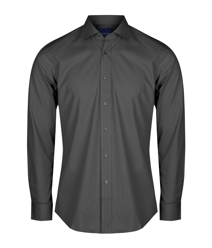 Men's Premium Poplin Long Sleeve Shirt - 1520L