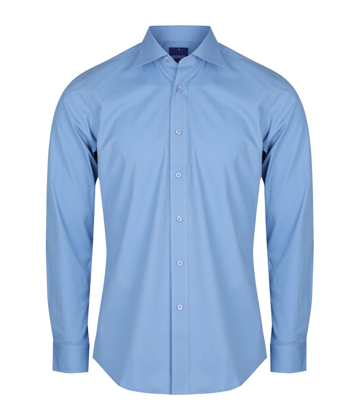 Men's Premium Poplin Long Sleeve Shirt - 1520L