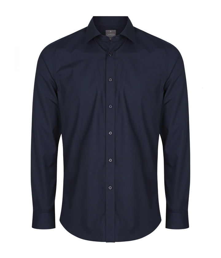 Men's Premium Poplin Long Sleeve Shirt - 1520L
