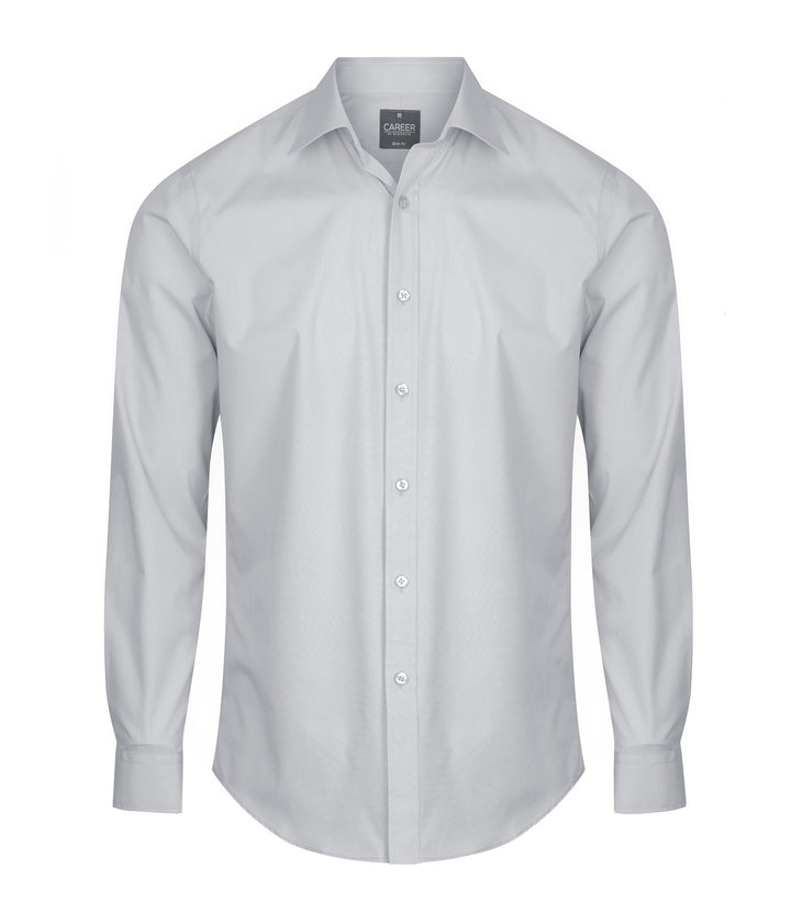 Men's Premium Poplin Long Sleeve Shirt - 1520L
