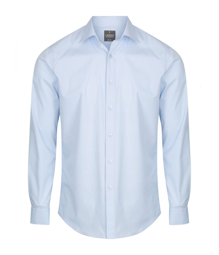 Men's Premium Poplin Long Sleeve Shirt - 1520L