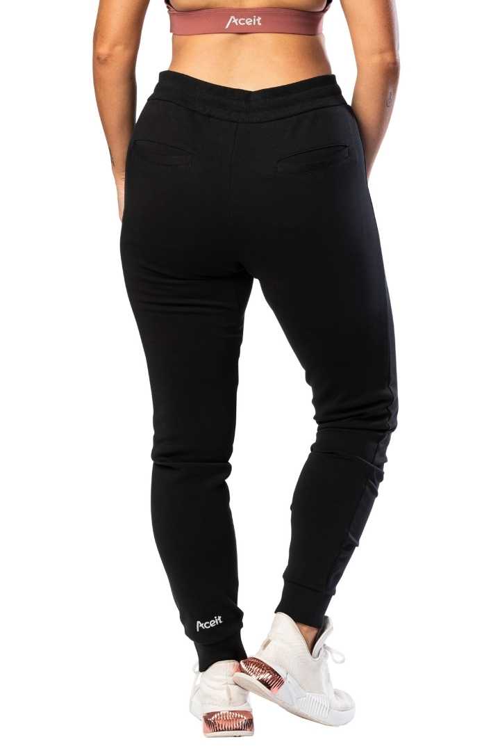 Fit Womens Trackpants Black