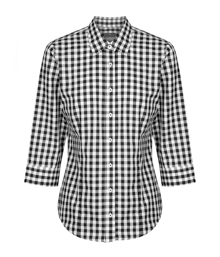Women's Royal Oxford 3/4 Sleeve Shirt - 1710WL