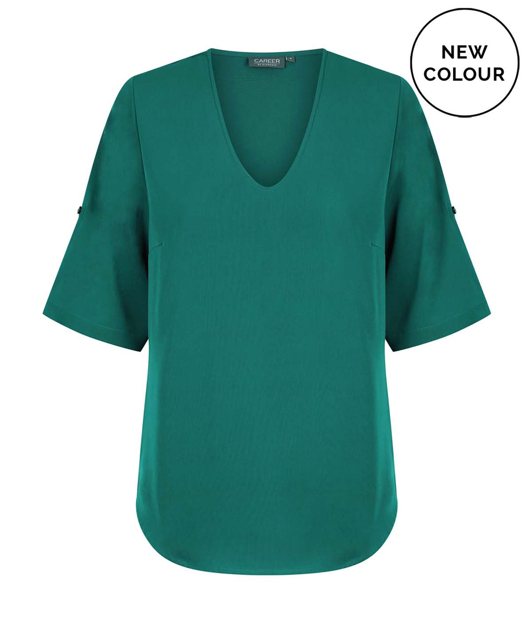 V Neck Top - 1800WZ (Sleeve Down)