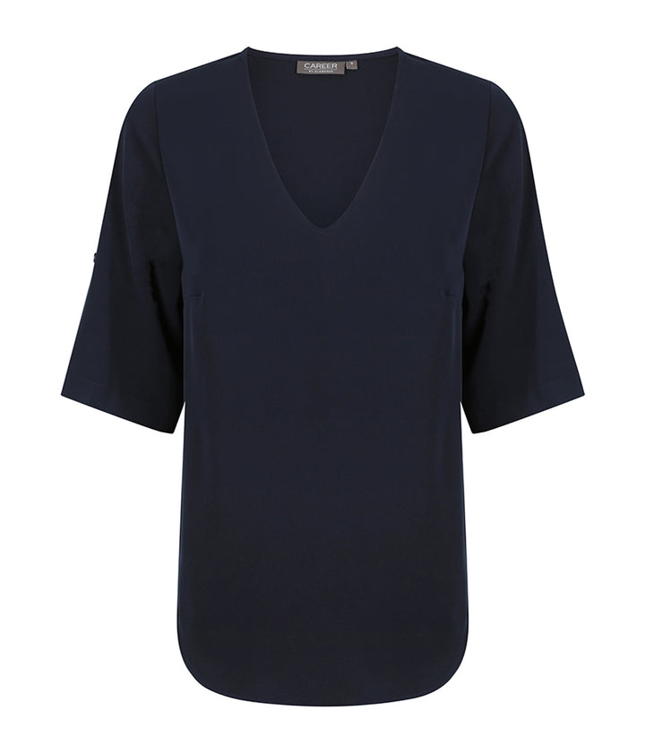 V Neck Top - 1800WZ (Sleeve Down)
