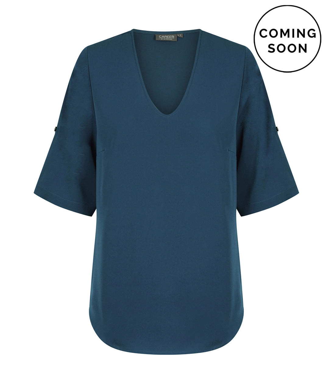 V Neck Top - 1800WZ (Sleeve Down)