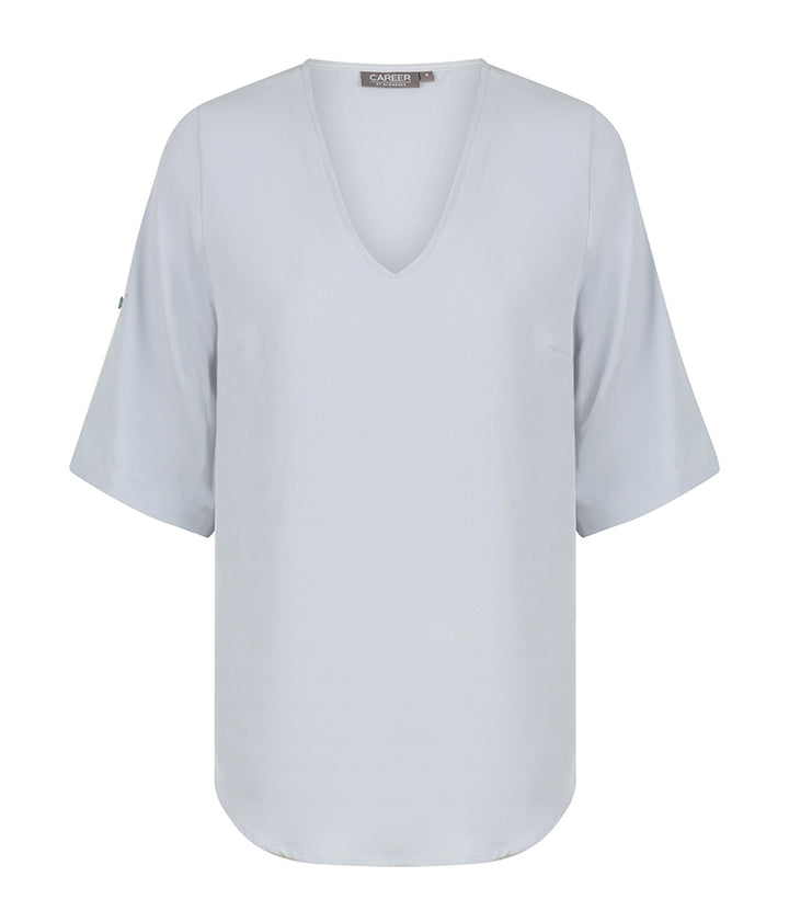 V Neck Top - 1800WZ (Sleeve Down)