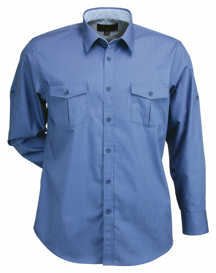 Hospitality Nano Mens Long Sleeve Shirts - 2034L