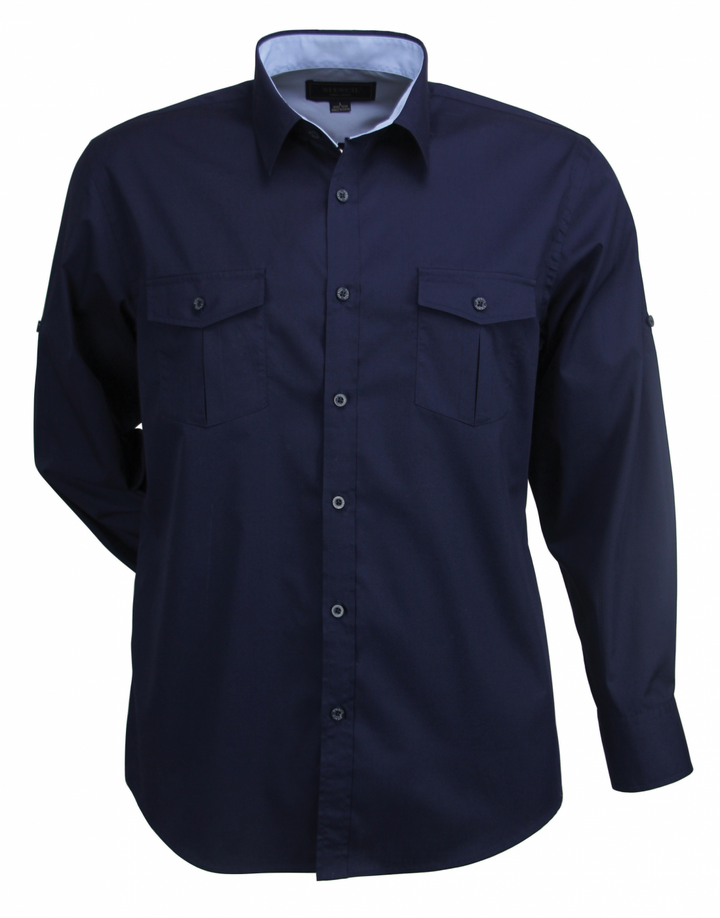 Hospitality Nano Mens Long Sleeve Shirts - 2034L