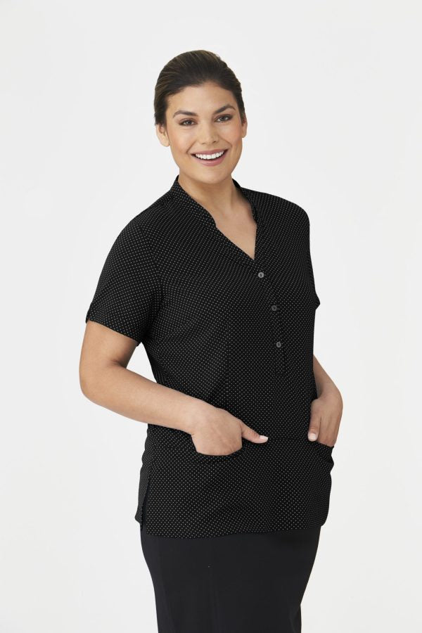City Stretch Spot Tunic - 2174