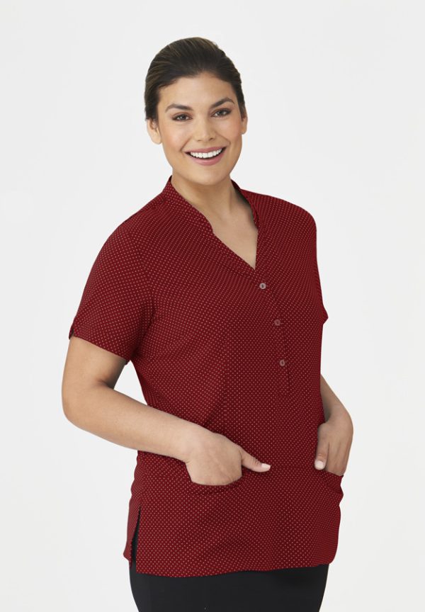 City Stretch Spot Tunic - 2174