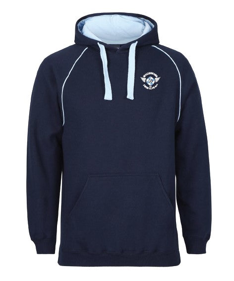 WSC Unisex Contrast Fleecy Hoodie - 3CFH