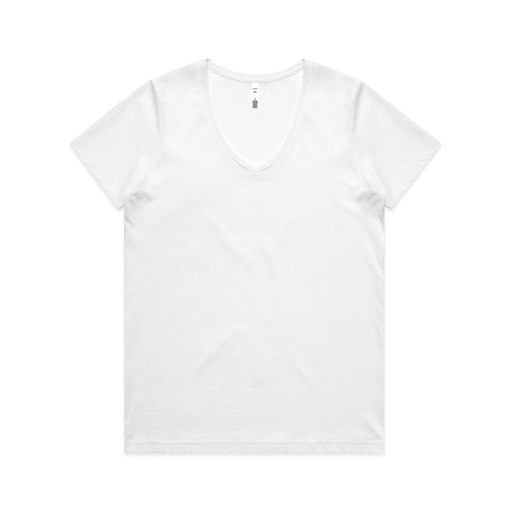 Womens Wo's Maple V Neck Tee - 4023