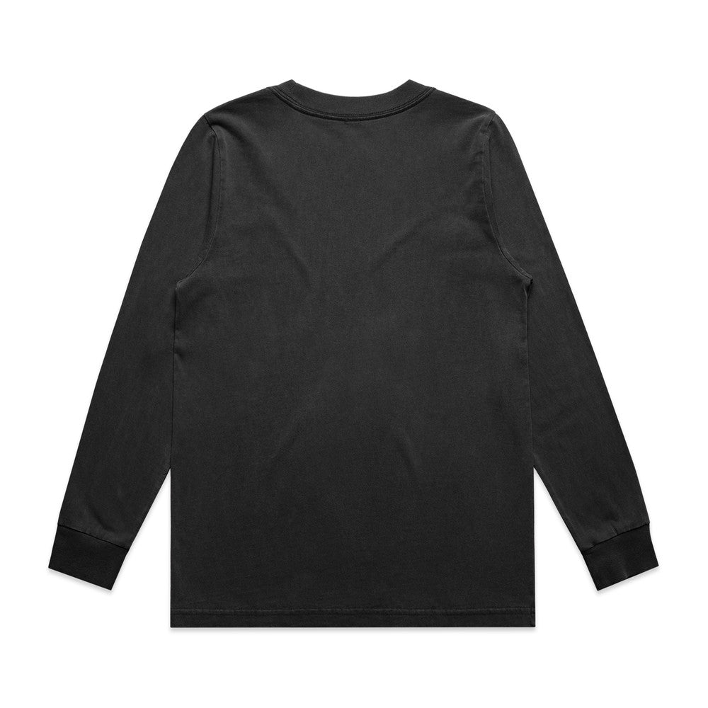 Womens Wo's Heavy Faded L/S Tee - 4083