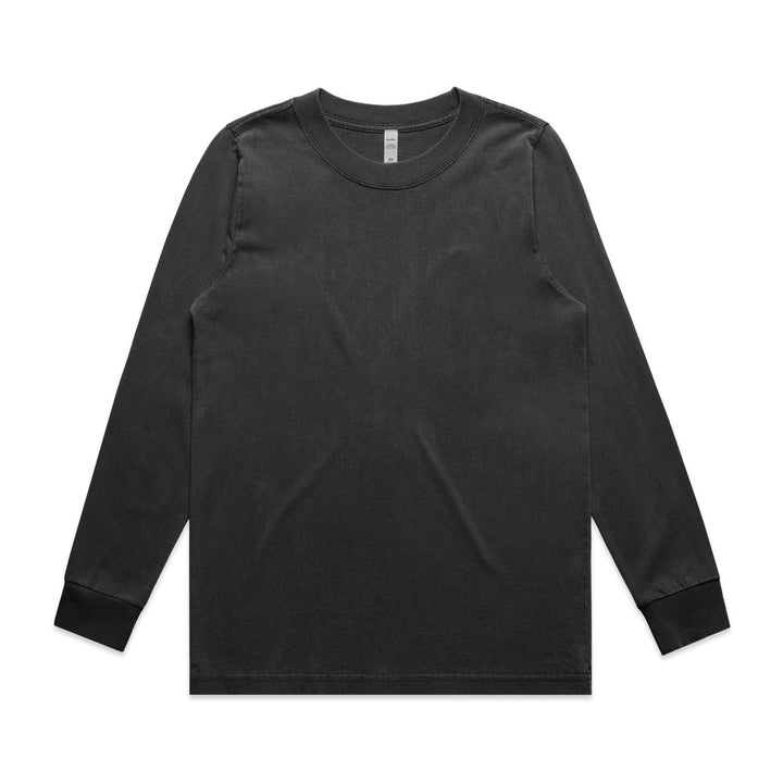 Womens Wo's Heavy Faded L/S Tee - 4083