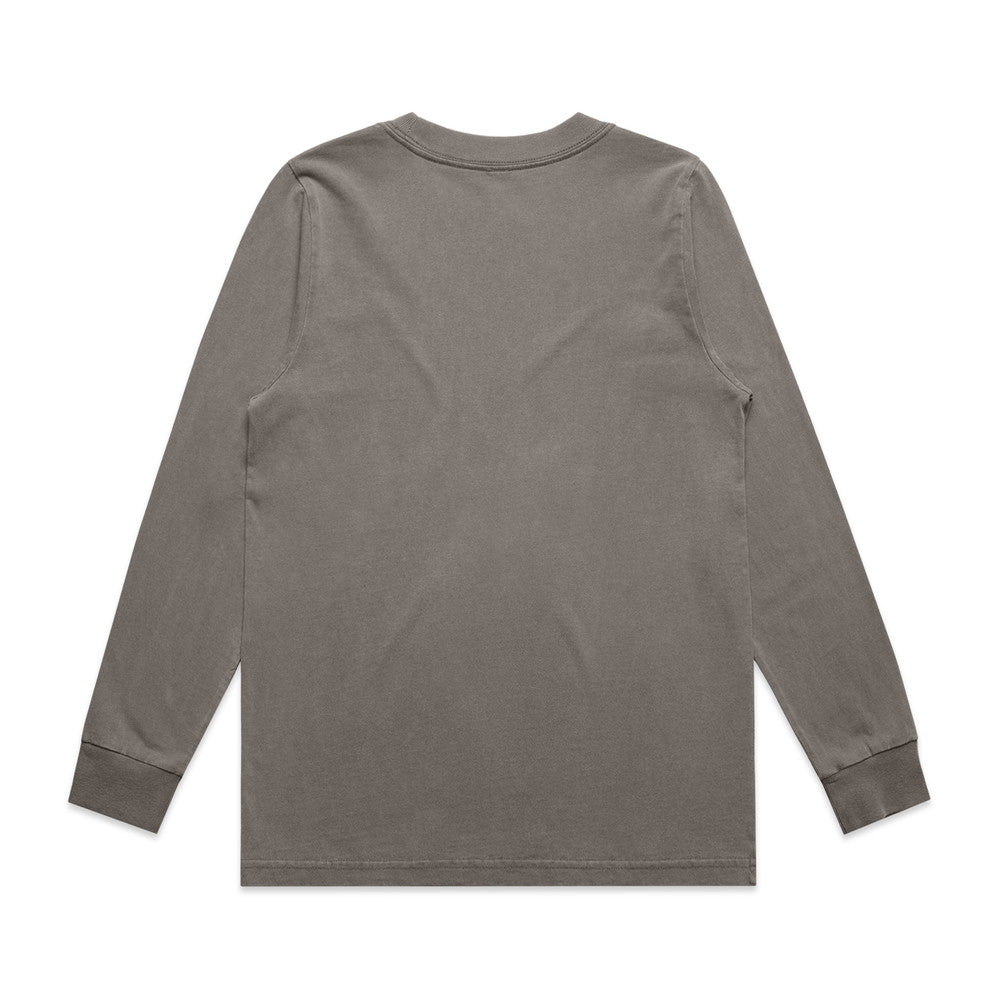 Womens Wo's Heavy Faded L/S Tee - 4083