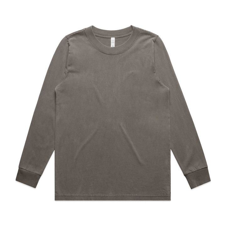 Womens Wo's Heavy Faded L/S Tee - 4083