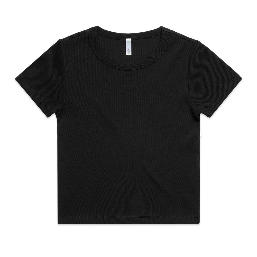 Womens Wo's Organic Rib Tee  - 4092G