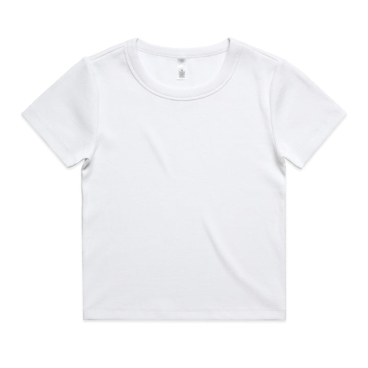 Womens Wo's Organic Rib Tee  - 4092G