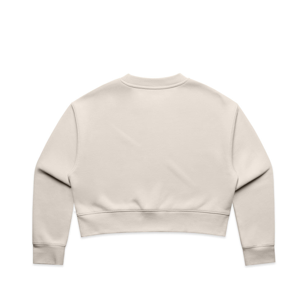 Womens Wo's Relax Crop Crew - 4169