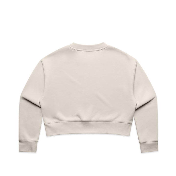 Womens Wo's Relax Crop Crew - 4169