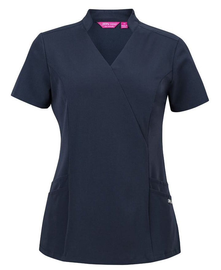 JB's Ladies Nu Mandarin Collar Scrub Top - 4SMT1