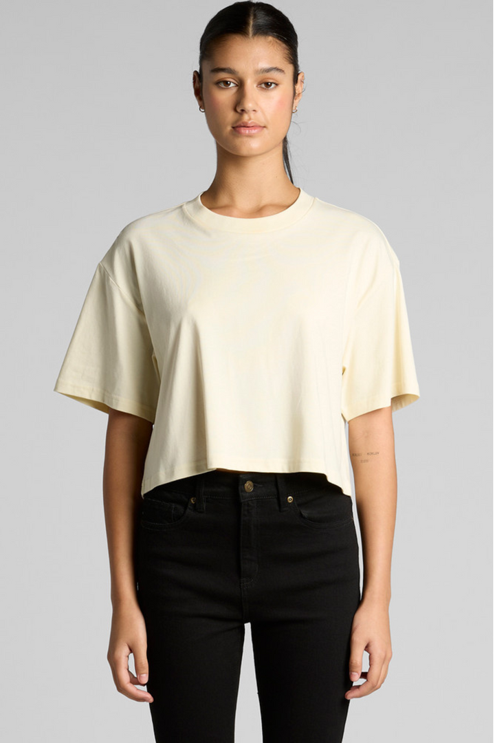 Womens Wo's Martina Crop Tee - 4093