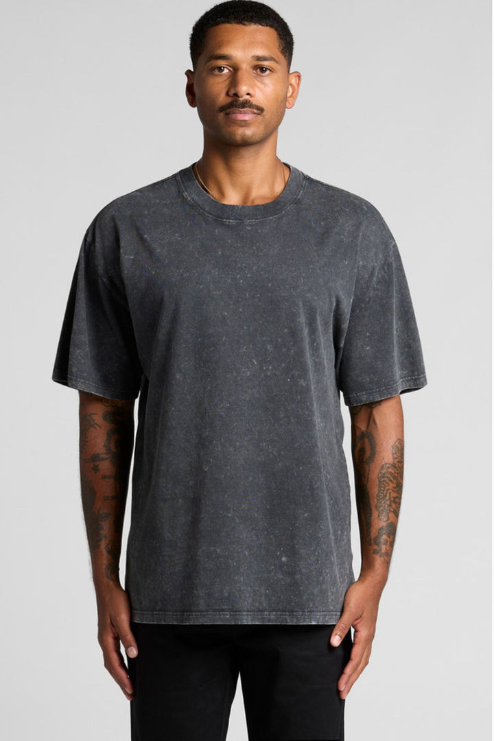 Mens Stone Wash Heavy Tee - 5085