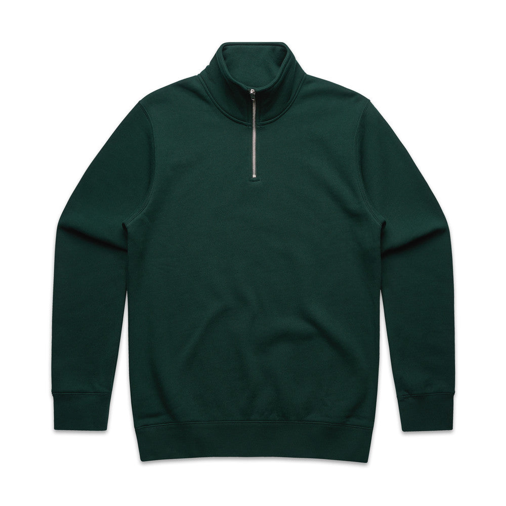 Mens Stencil Half Zip Crew - 5125