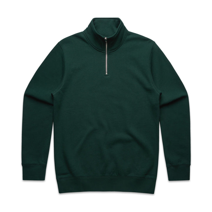 Mens Stencil Half Zip Crew - 5125