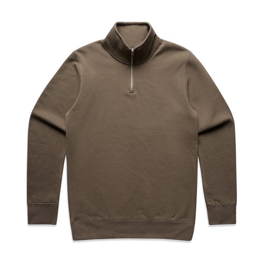 Mens Stencil Half Zip Crew - 5125