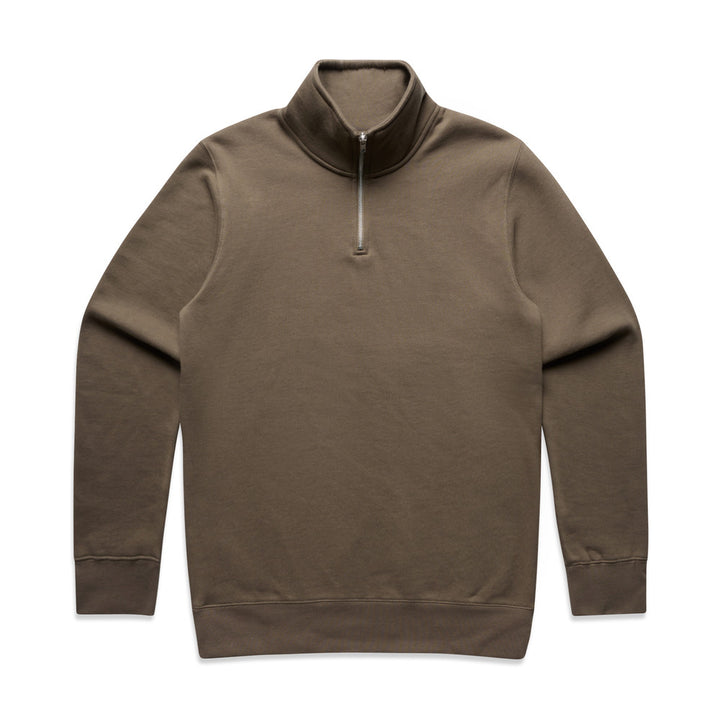Mens Stencil Half Zip Crew - 5125