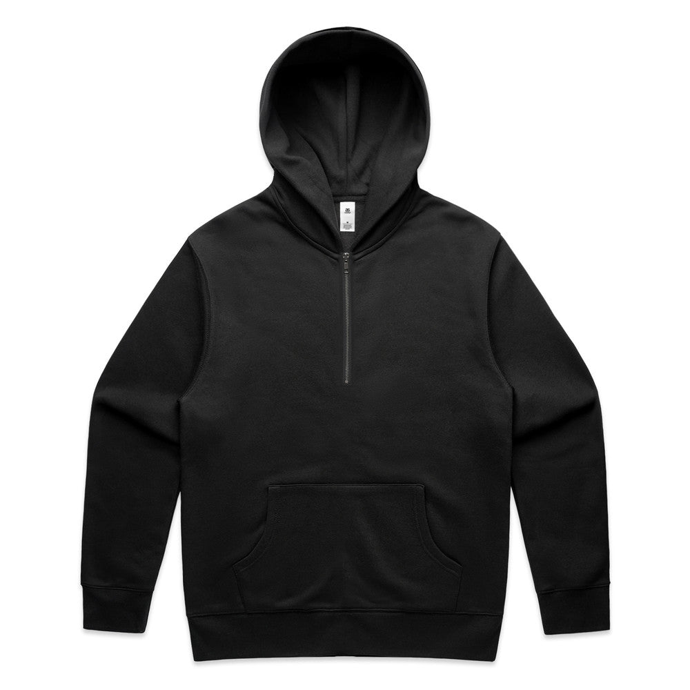 Mens Mens Relax Half Zip Hood - 5164