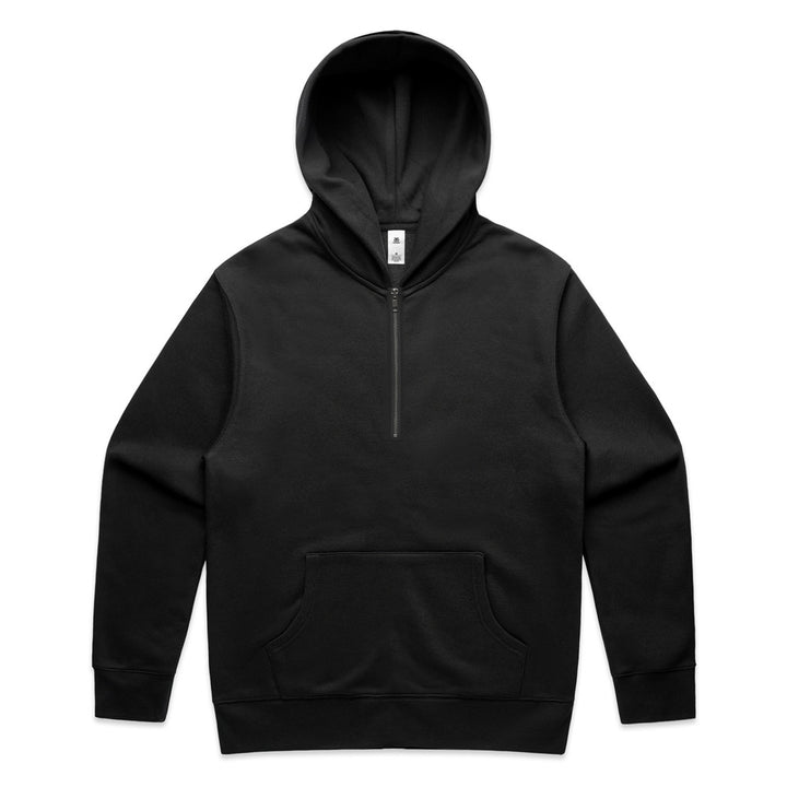 Mens Mens Relax Half Zip Hood - 5164
