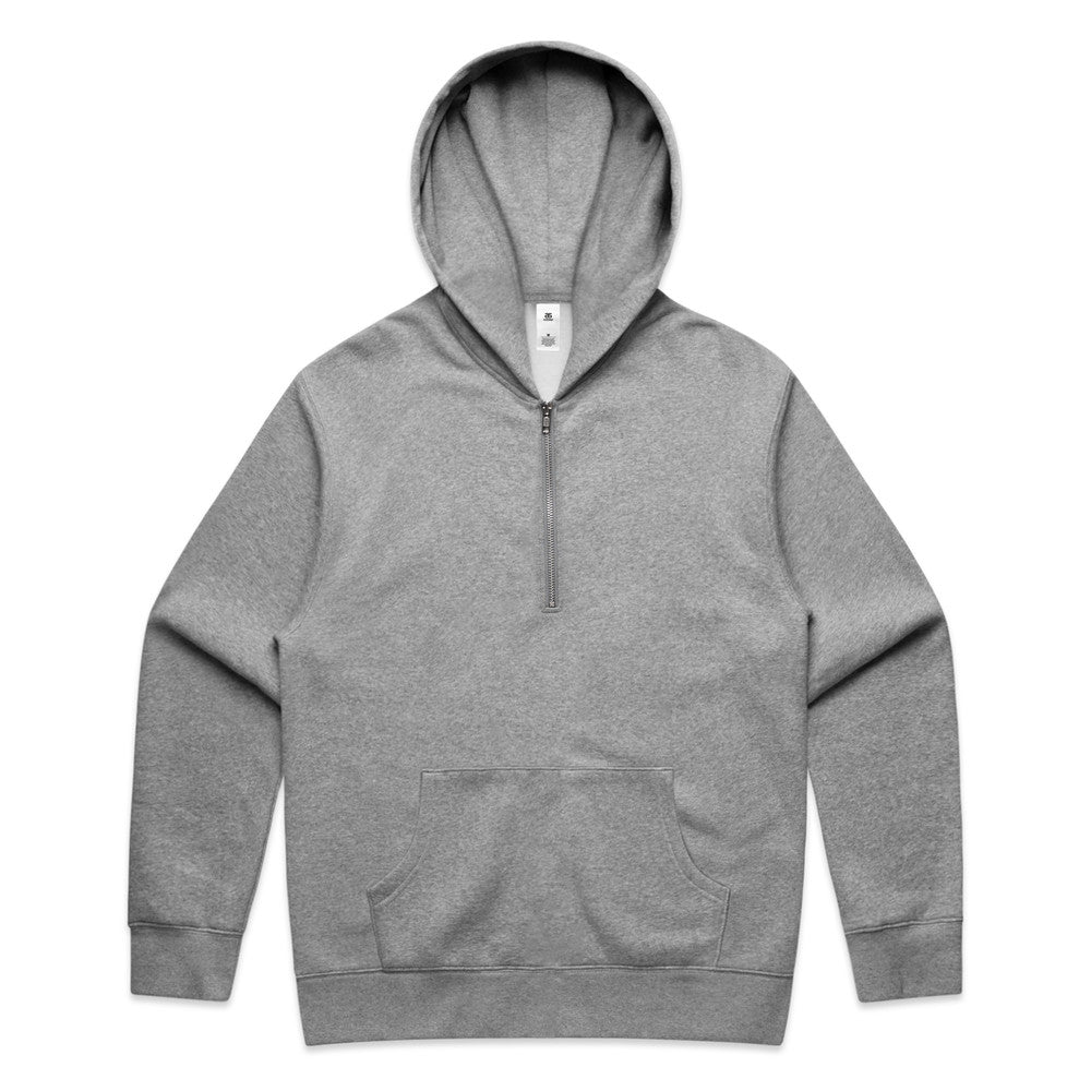 Mens Mens Relax Half Zip Hood - 5164