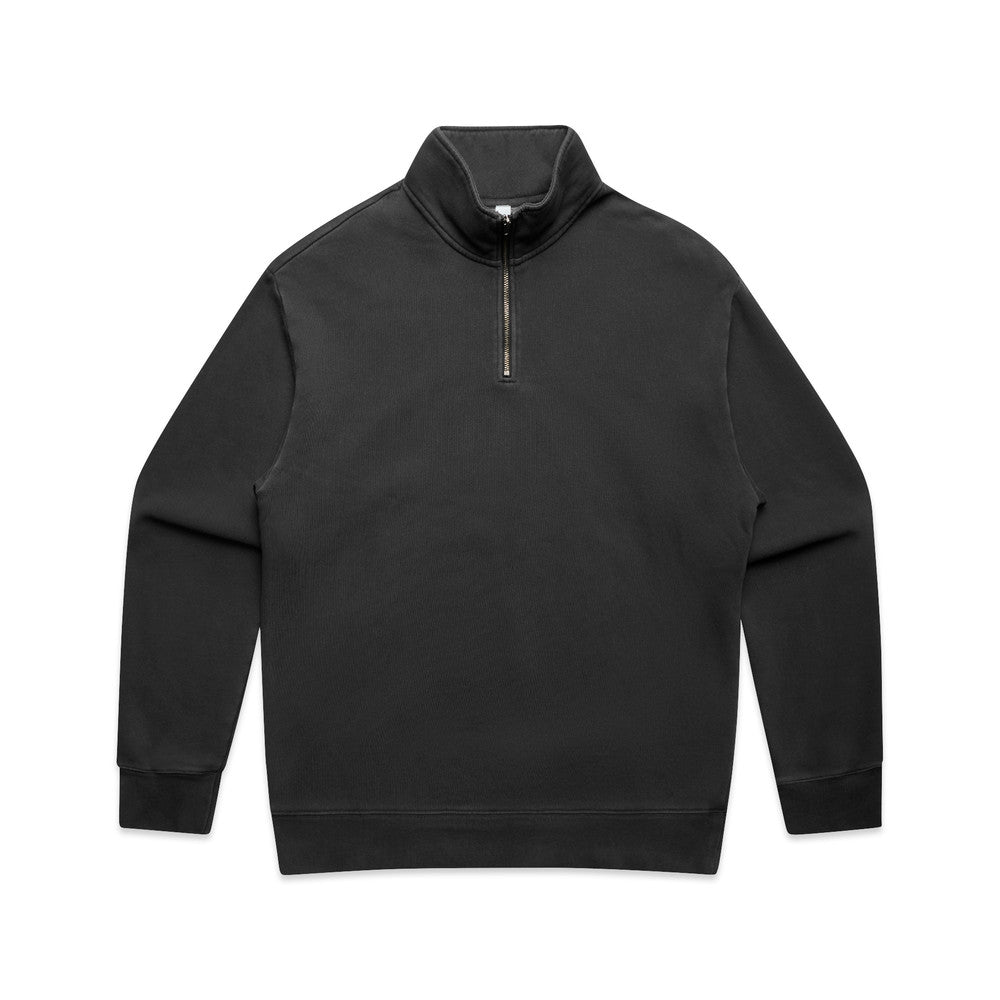Mens Relax Faded Half Zip - 5167