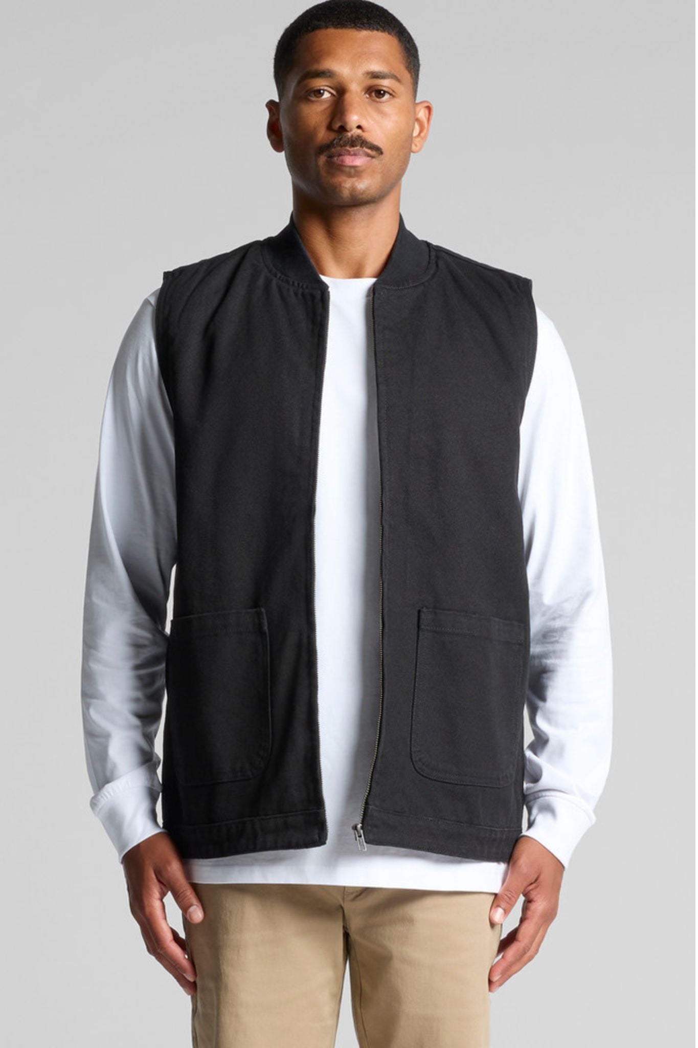 Mens Canvas Heavy Vest - 5528 – Aceit