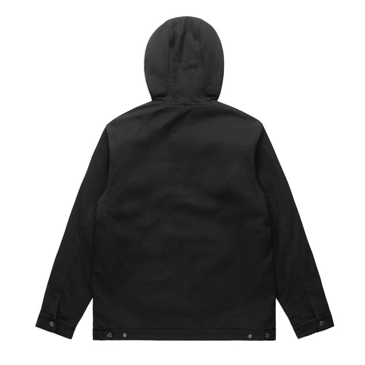 Mens Canvas Heavy Hooded Jacket - 5529