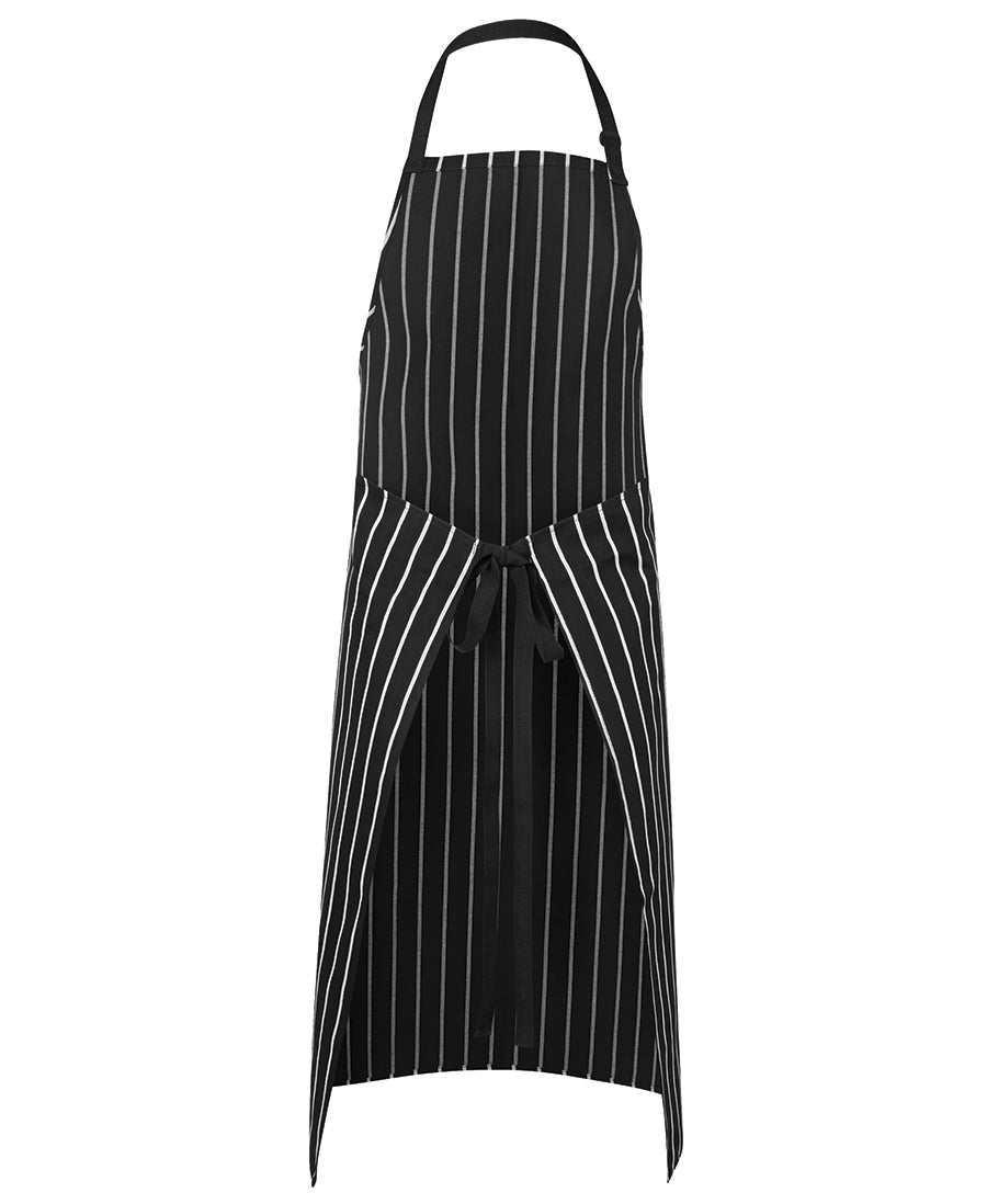 Striped Apron Bib without Pocket 5BSNP