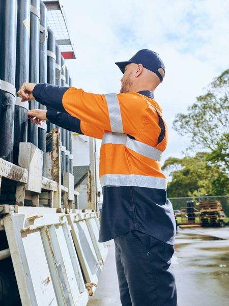 Apex 160 Taped Hi Vis FR Ripstop Vented Shirt - BS8338T